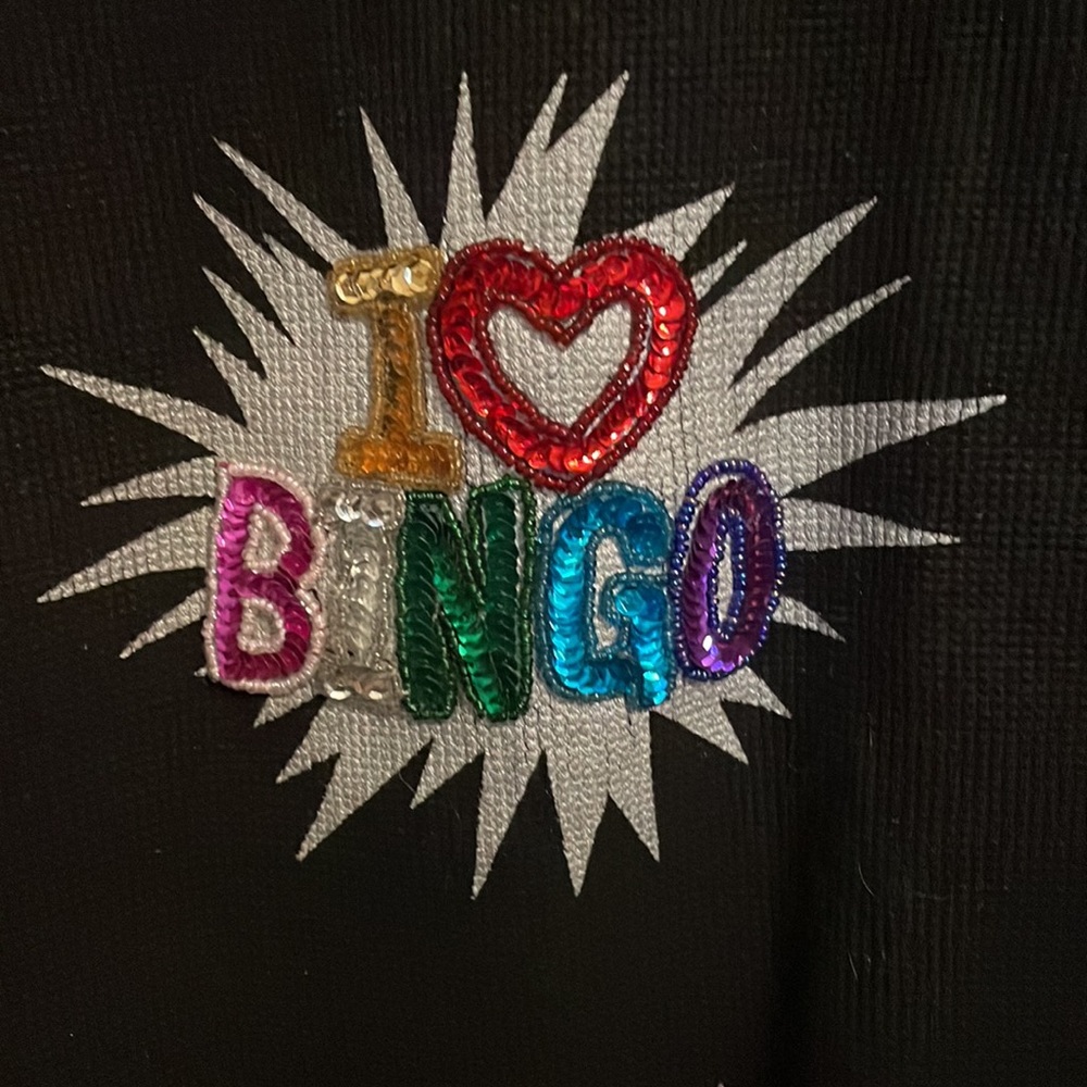 *Sale* Vintage Betsey Johnson Bingo Shirt - Picture 2 of 3